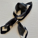 Chic Accent Scarf In Black - Infinity Raine
