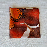 Chic Accent Scarf In Red And Green - Infinity Raine