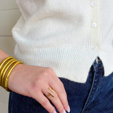 I Am Enough Double Bar Ring