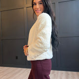So So Soft Faux Fur Jacket In Ivory