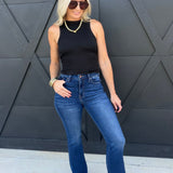 Dark Pencil Leg Jean