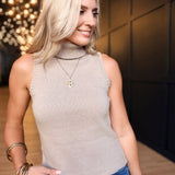 Teagan Two Piece Sweater In Oatmeal