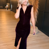 Femme Fatale Midi Dress