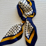 Chic Accent Scarf In Polka Dot - Infinity Raine