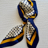 Chic Accent Scarf In Polka Dot - Infinity Raine