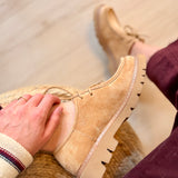 Corkys Lace Up Loafer Fall For It In Camel