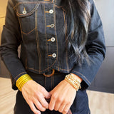 Stormy Denim Jacket In Black