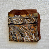 Chic Accent Scarf In Cocoa - Infinity Raine