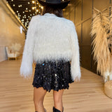 Sequin Dreams Bubble Mini Dress