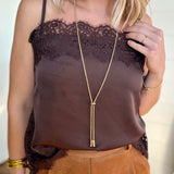 Bolo Tie Lariat Necklace