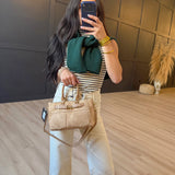 Collared Button Down Cardigan Sweater in Hunter Green