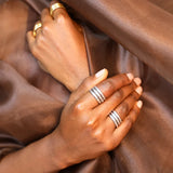 BudhaGirl All Weather Rings (Set Of Three)