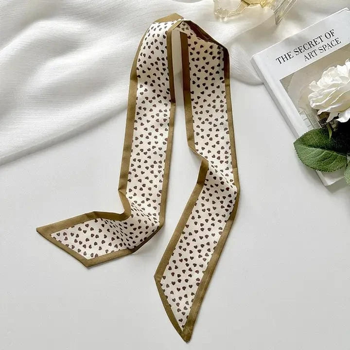 ACCITY Accessories - Hair Silk Heart Pattern Hair Scarf 21705718
