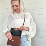 Faxu Leather Cross Body Bag - Infinity Raine