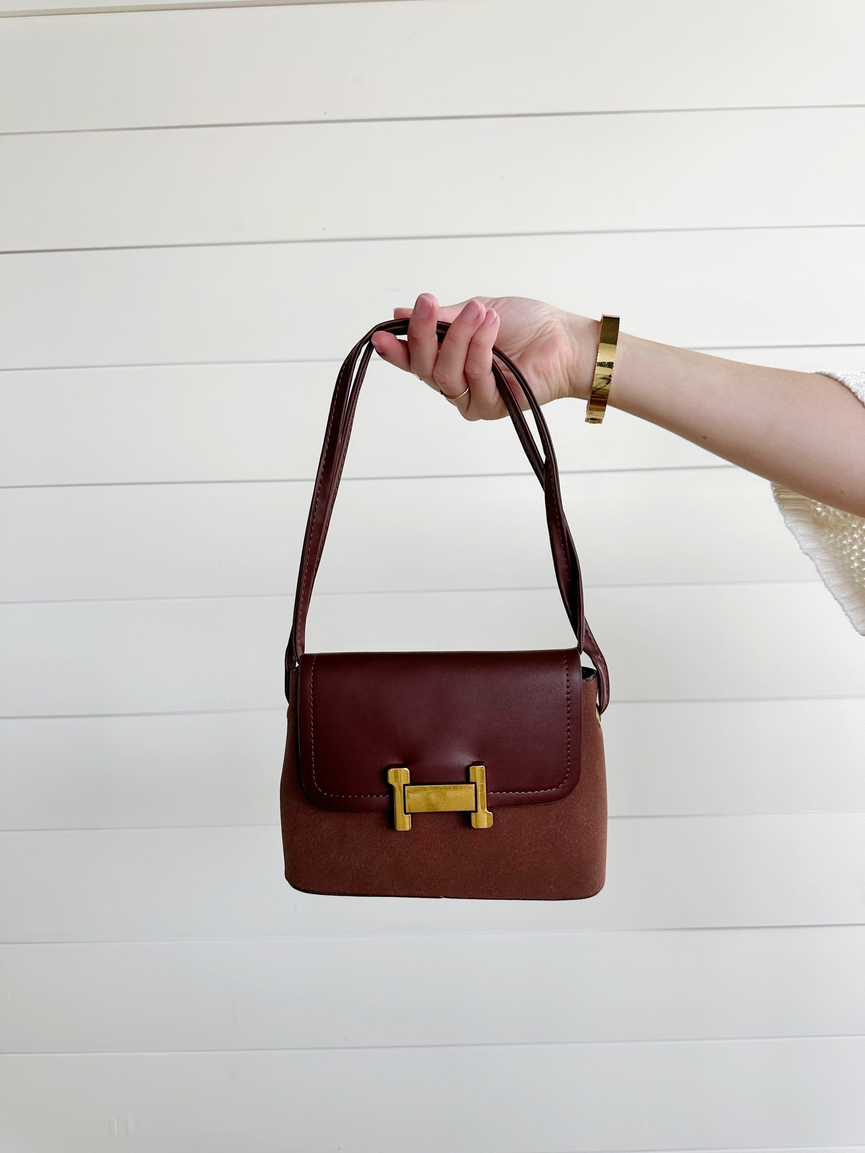 Faxu Leather Cross Body Bag - Infinity Raine