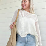 Slouchy Suede Saddle Bag In Taupe - Infinity Raine