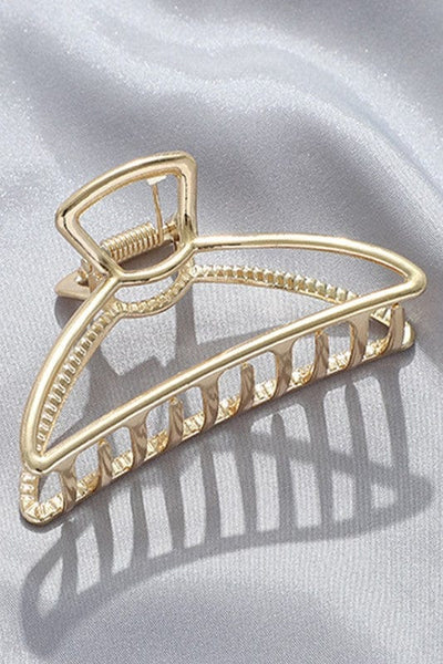Vintage Gold Moon Hair Clip - Infinity Raine