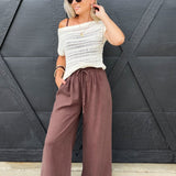 Adara Open Knit Sweater Vest In Cream - Infinity Raine