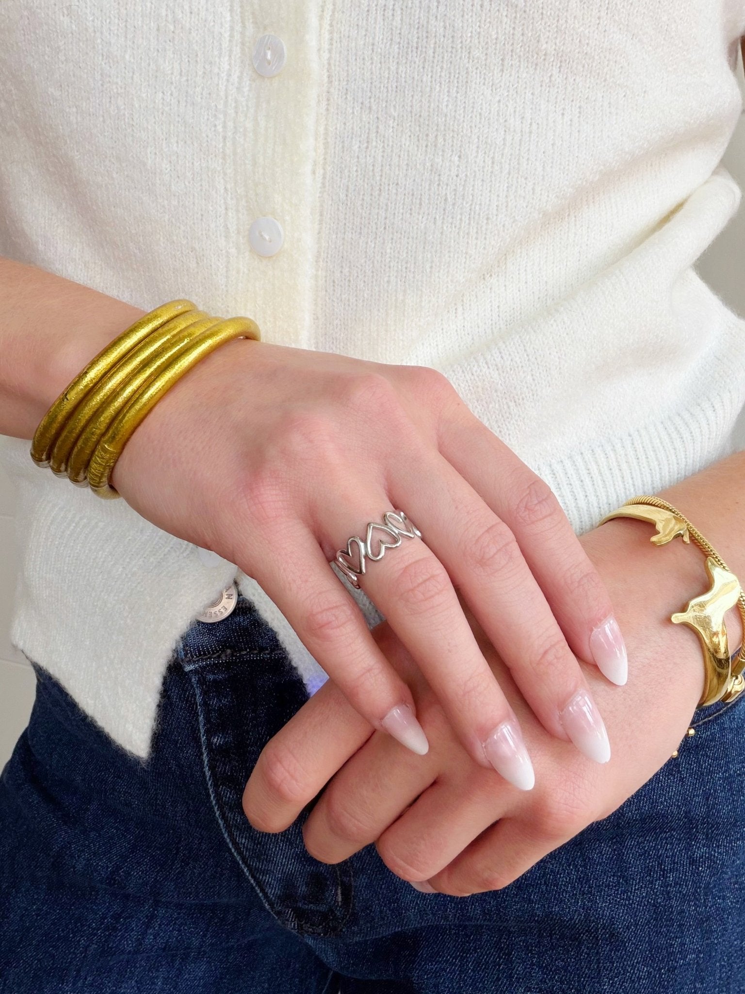 Adjustable Heart Ring - Infinity Raine