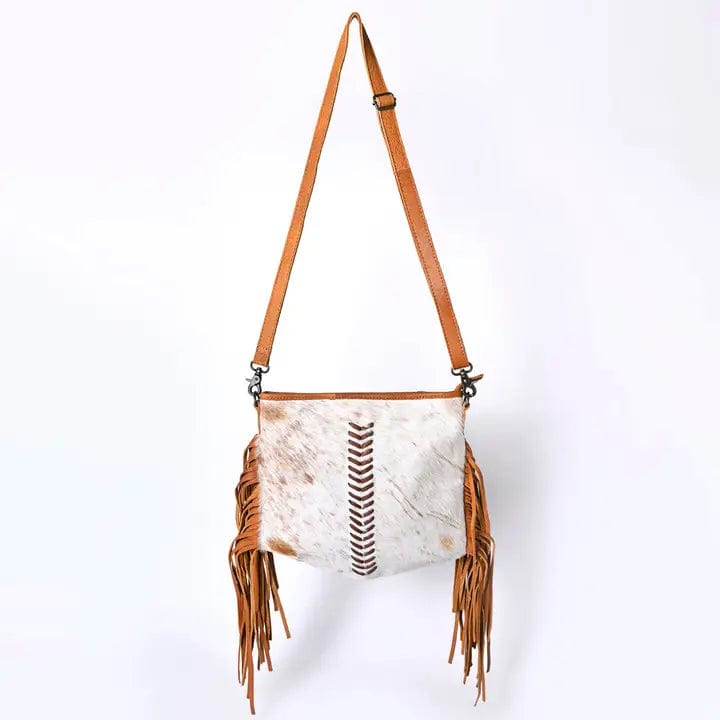 American Darling Cowhide Hair-On Leather Bag - Infinity Raine