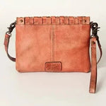 American Darling Crossbody Genuine Leather Woven Bag - Infinity Raine