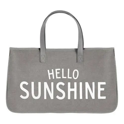 Hello Sunshine Tote In Grey - Infinity Raine