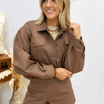 Arroyo Shorts In Washed Taupe - Infinity Raine