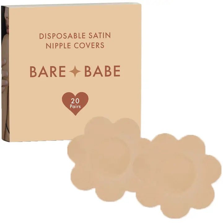 Bare Babe Disposable Satin Nipple Covers - Infinity Raine