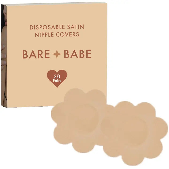 Bare Babe Disposable Satin Nipple Covers - Infinity Raine