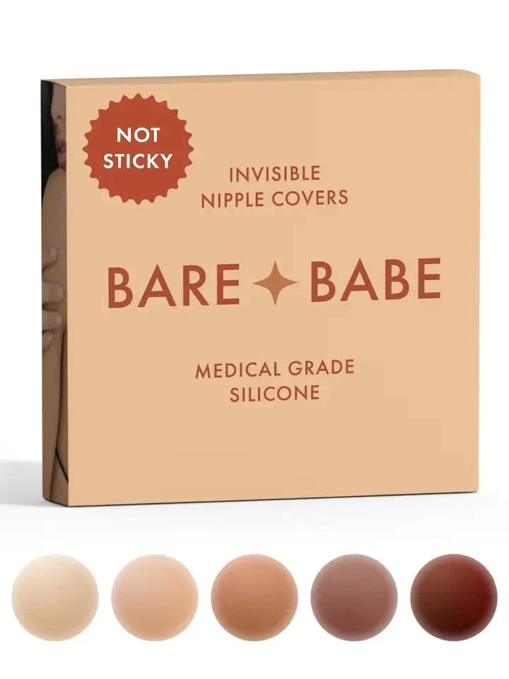 Bare Babe Non-Adhesive Honey Nipple Covers - Infinity Raine