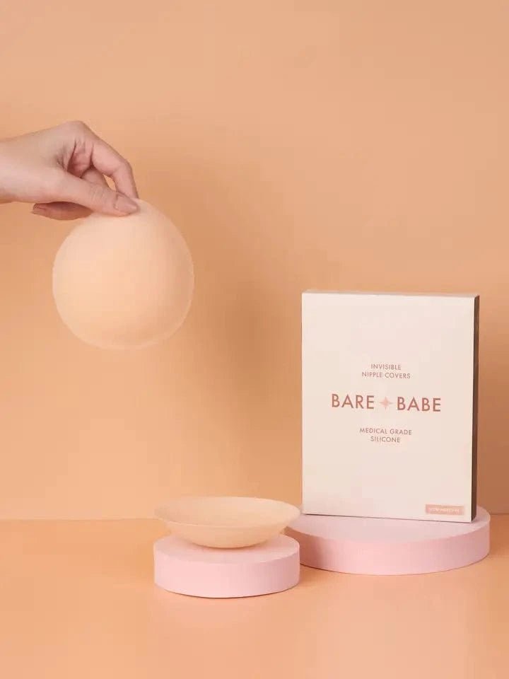 Bare Babe Non-Adhesive Creme Nipple Covers - Infinity Raine
