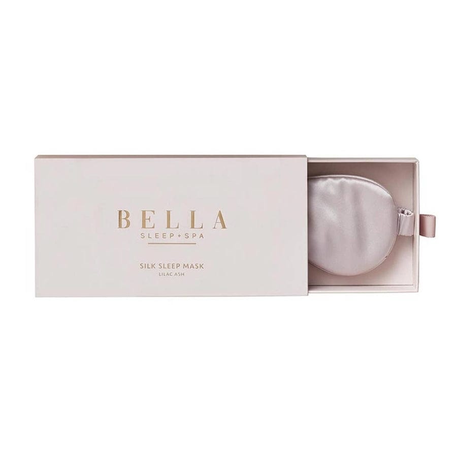 Bella Satin Sleep Mask In Lilac Ash - Infinity Raine