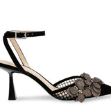 Betsy Johnson Sofya Heels In Black - Infinity Raine