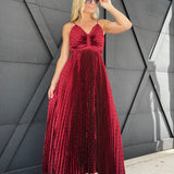 The Galla Dress-Red - Infinity Raine