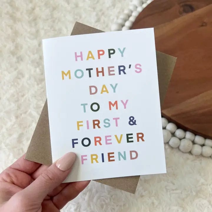 Happy Mothers Day To My Forever Greeting Card - Infinity Raine