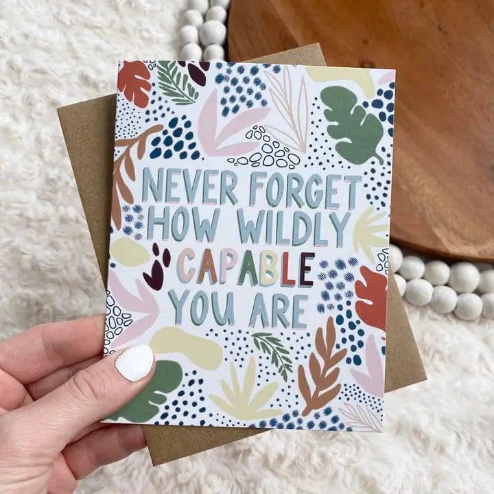 Big Moods Gift Cards Never Forget How Capable You Are Card