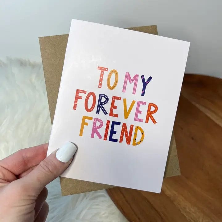 Big Moods Gift Cards To My Forever Friend Card