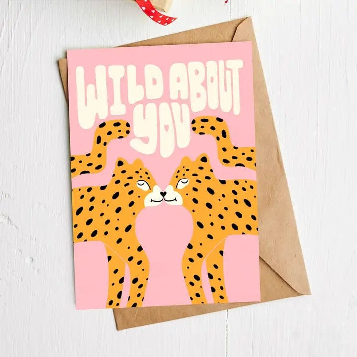 Big Moods Gift Cards Wild About You Card
