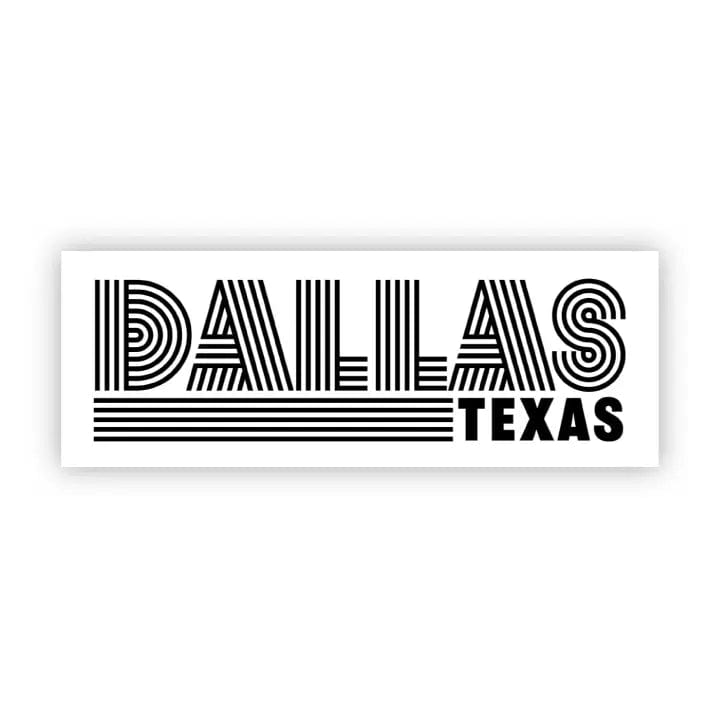 Big Moods Home - Stationery Dallas Texas Sticker