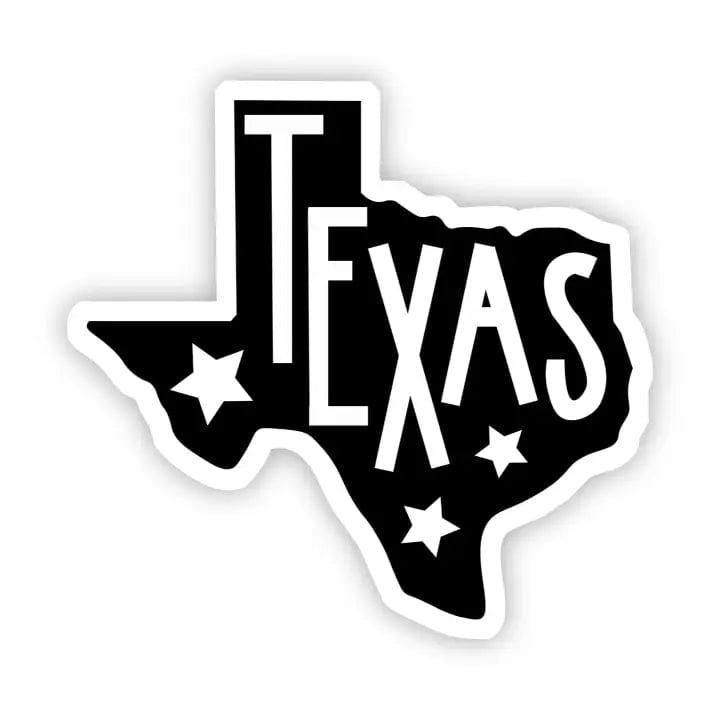 Texas With Stars Sticker - Infinity Raine