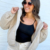 blu pepper Outerwear - Jackets & Coats Quilted Puffer Jacket In Khaki