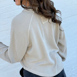 blu pepper Tops - Sweaters Half Snap Knit Pullover In Mocha