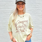 Cowgirls relaxed Tee In Oatmeal - Infinity Raine