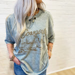 Cowgirls relaxed Tee In Olive - Infinity Raine