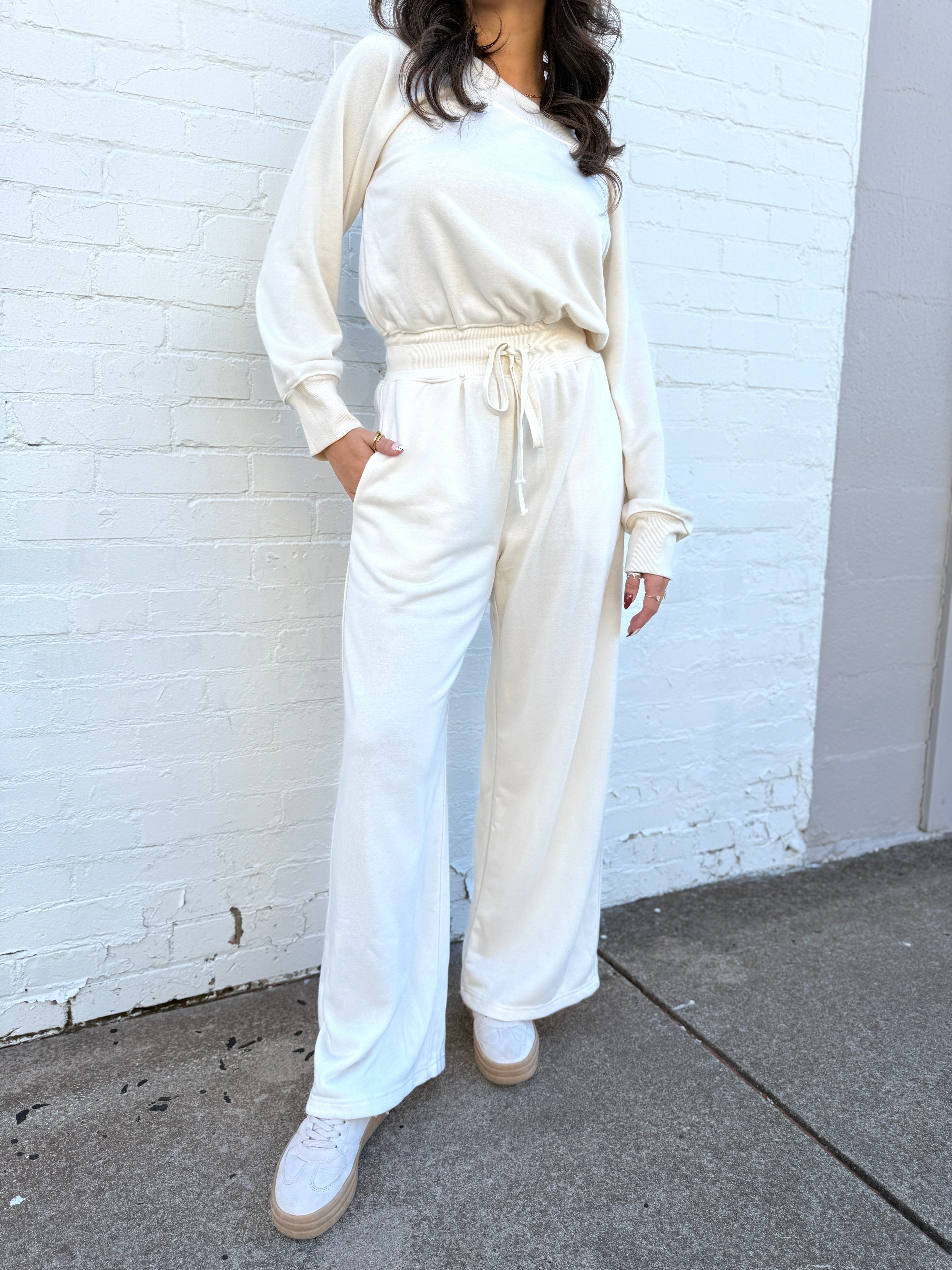 Bluivy Jumpsuits & Rompers Off The Shoulder Jumpsuit In Ecru