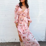 Buddy Love Dresses Pia Long Sleeve Maxi Dress In Spellbound