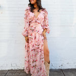 Buddy Love Dresses Pia Long Sleeve Maxi Dress In Spellbound