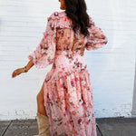 Buddy Love Dresses Pia Long Sleeve Maxi Dress In Spellbound