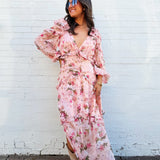 Buddy Love Dresses Pia Long Sleeve Maxi Dress In Spellbound