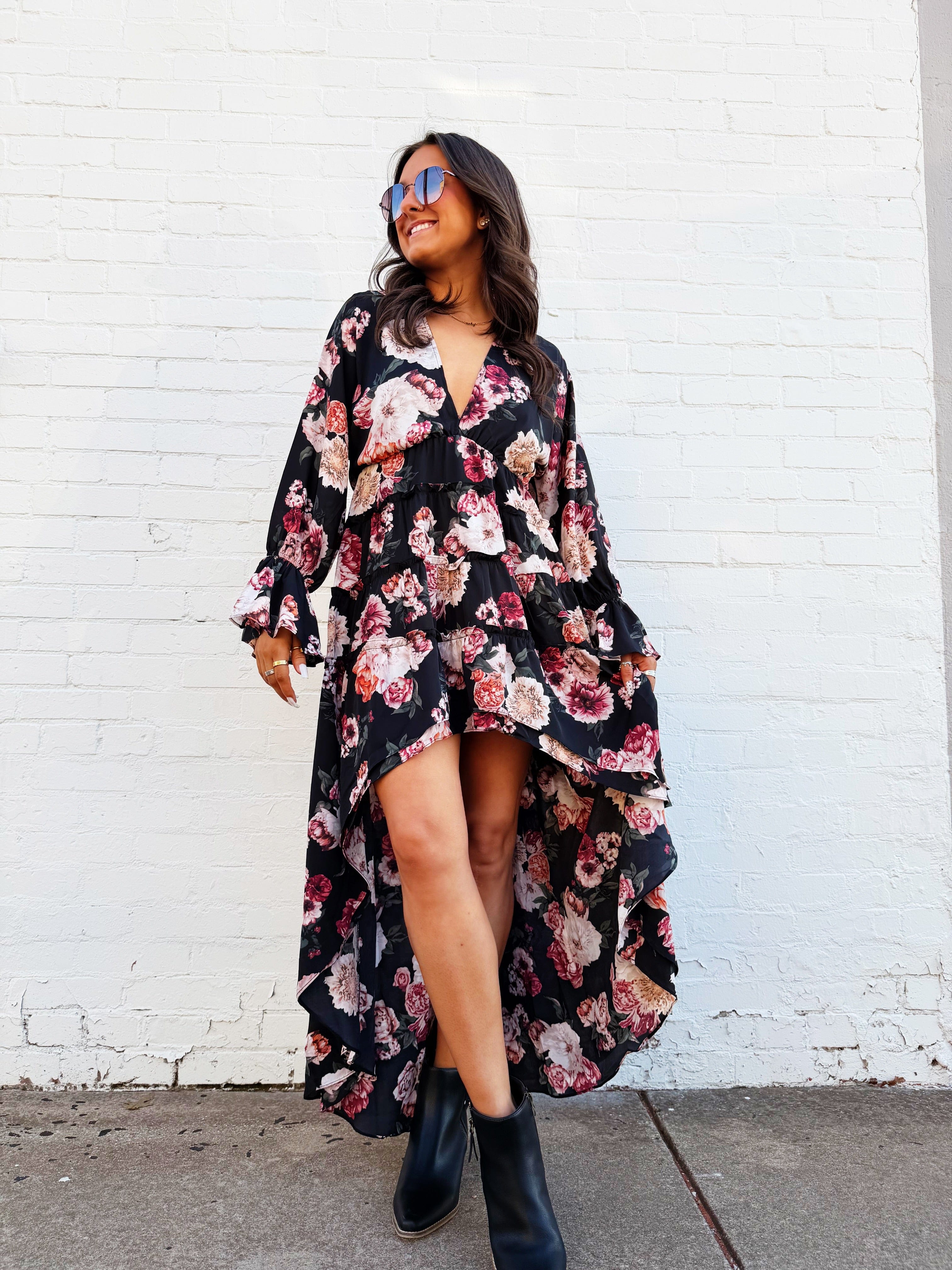 BuddyLove Dresses Lennon High Low Dress In Nightfall